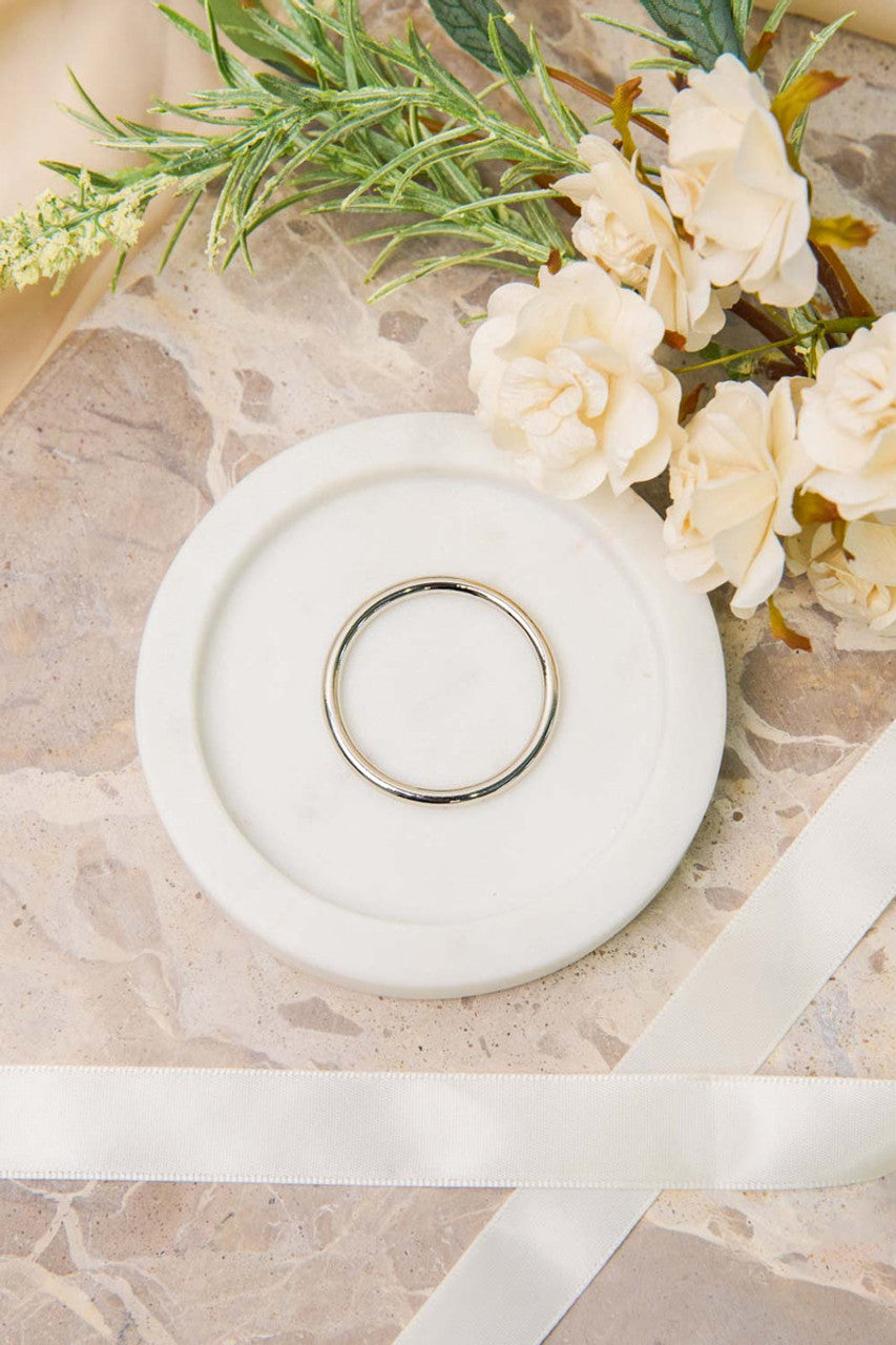 Silver Ring Buckle - Small